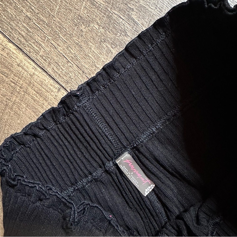 Free People Movement Ribbed Capris - Picture 4 of 7